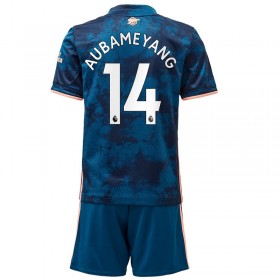 Billige Fotballdrakter Arsenal Pierre-Emerick Aubameyang 14 Barn Tredjedraktsett 2020/21 Kortermet